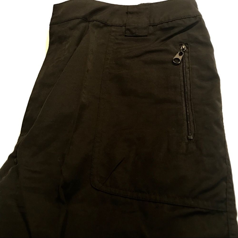 Chico’s Black Moto Style Pants Size 2/Large - Picture 2 of 9